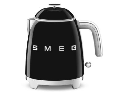 SMEG 50's Style Kettle With Chrome Base In Black - KLF05BLUS