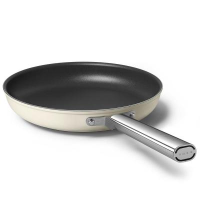 SMEG 50's Style Frypan With 30 Inch Diameter In Cream - CKFF3001CRM