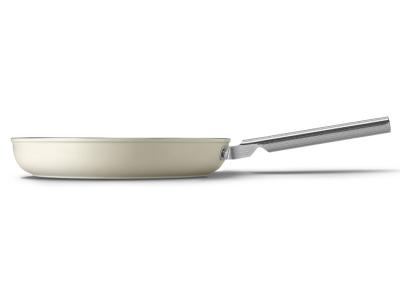 SMEG 50's Style Frypan With 30 Inch Diameter In Cream - CKFF3001CRM