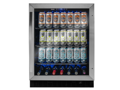 24" Danby 5.7 Cu. Ft. Built-in Beverage Center in Stainless Steel - DBC057A1BSS
