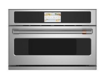 30" Café  1.7 Cu. Ft. Electric Single Wall Speed Oven With Convection - CSB923P2NS1