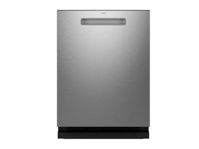 24" GE Profile Top Control Stainless Steel Interior Dishwasher with Sanitize Cycle - PDP715SYVFS