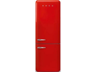 28" SMEG 50's Style 18 Cu. Ft. Freestanding Bottom Mount Refrigerator - FAB38URRD