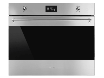 27" SMEG Classic Design Single Convection Electric Wall Oven - SFU7302TVX