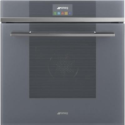 24" SMEG Linea Design Thermo-Ventilated Electric Oven with 2.8 Cu. Ft. - SFU6104TVS