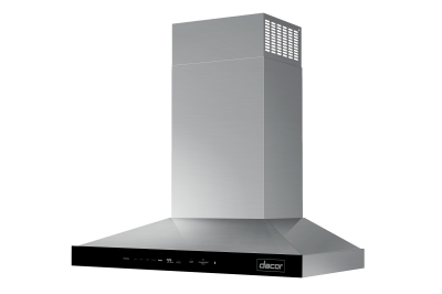 30" Dacor Chimney Wall Hood With Connectivity In Silver Stainless Steel - DHD30M700WS