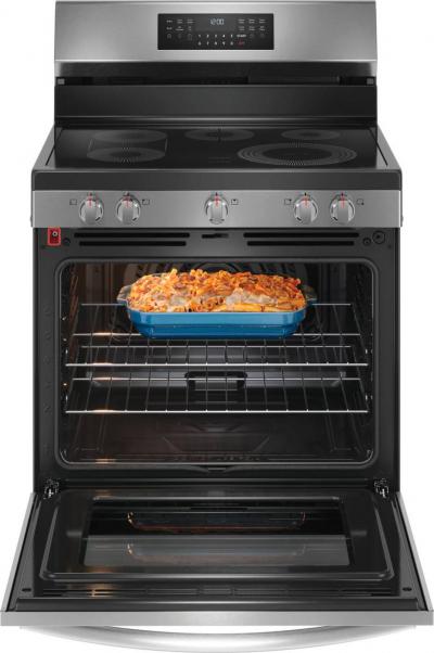 30" Frigidaire Gallery Rear Control Electric Range with Total Convection - GCRE306CBF