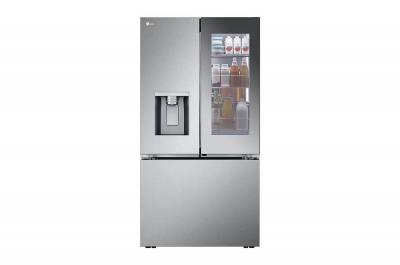 36" LG 26 Cu. Ft. Smart Mirror InstaView Counter-Depth Max French Door Refrigerator - LRYKC2606S