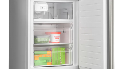 24" Bosch Freestanding 2-Door Bottom Mount Counter Depth Refrigerator with Ice Maker - B24CB80ESS