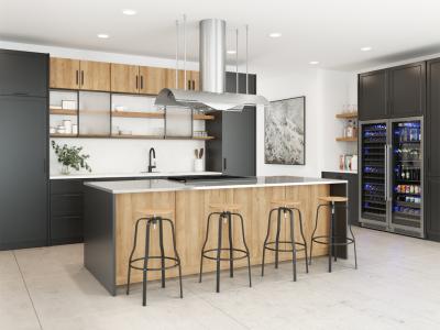 54" Zephyr Designer Collection Trapeze Island Range Hood - CTP-E54CSX