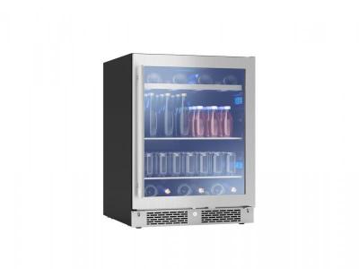 24" Zephyr 5.11 Cu. Ft. ADA Single Zone Beverage Cooler - PRB24C01AG-ADA