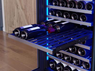 24" Zephyr Full Size Single Zone Wine Cooler - PRW24F01CG