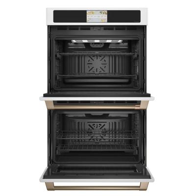 30" Café 10 Cu. Ft. Built-In Convection Double Wall Oven In Matte White - CTD90DP4NW2