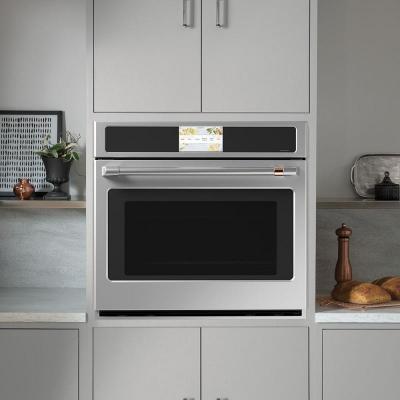 30" Café 5.0 Cu. Ft. Built-In Convection Single Wall Oven In Stainless Steel - CTS90DP2NS1