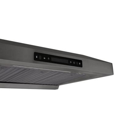 30" Vesta Alexandria 860 CFM Under Cabinet Range Hood in Black Stainless Steel  - VRH-ALEXANDRIA-BS-30