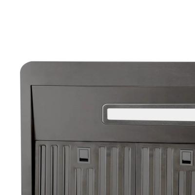 30" Vesta Alexandria 860 CFM Under Cabinet Range Hood in Black Stainless Steel  - VRH-ALEXANDRIA-BS-30