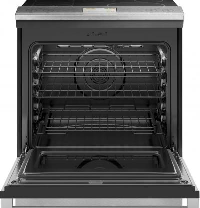 30" Café 5.3 Cu. Ft. Smart Slide-In Front-Control Induction and Convection Range - CHS90XM2NS5