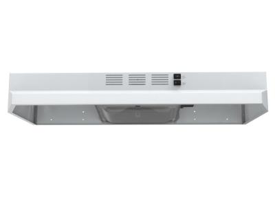 30" Vesta Cincinnati White Under Cabinet Range Hood - VRH-CINCINNATI-WH-30