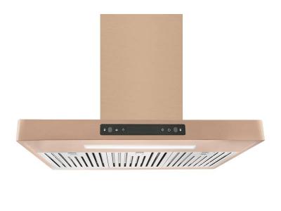 30" Vesta Copenhagen 800 CFM Wall Mount Range Hood in Gold Stainless Steel - VRH-COPENHAGEN-GS-30