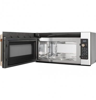 30" Café 1.7 Cu. Ft. Convection Over-the-Range Microwave Oven - CVM517P2RS1