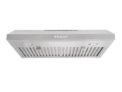 30" Vesta Charlotte 500 CFM Under Cabinet Range Hood in Stainless Steel - VRH-CHARLOTTE-30