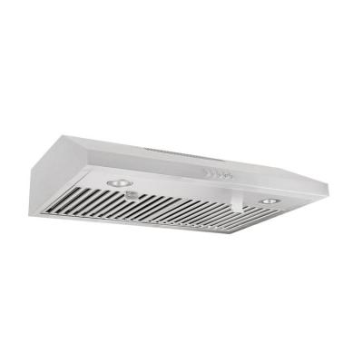 30" Vesta Charlotte 500 CFM Under Cabinet Range Hood in Stainless Steel - VRH-CHARLOTTE-30