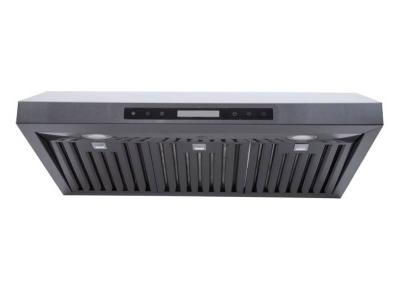 30" Vesta Houston 900 CFM Under Cabinet Range Hood in Black Stainless Steel - VRH-HOUSTON-BS-30