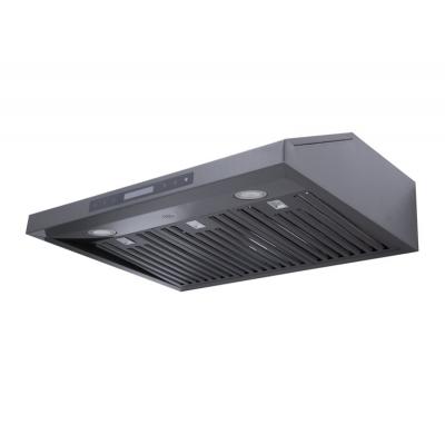 30" Vesta Houston 900 CFM Under Cabinet Range Hood in Black Stainless Steel - VRH-HOUSTON-BS-30