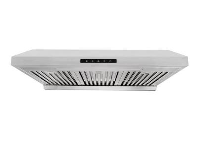 30" Vesta Arlington 850 CFM Under Cabinet Range Hood in Stainless Steel  - VRH-ARLINGTON-SS-30