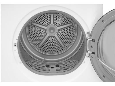 24" Midea 4.4 Cu. Ft. Ventless Heat Pump Dryer in White - MLE27N5AWWC