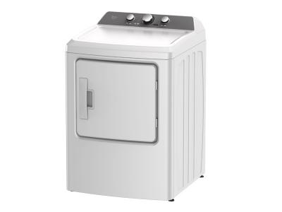 27" Midea 6.7 Cu. Ft. Electric Dryer in White - MLE43A3AWW