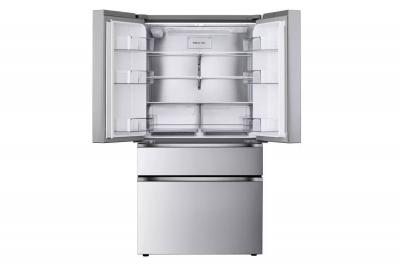 36" LG 30 Cu. Ft. Smart Standard-Depth MAX 4-Door French Door Refrigerator - LF30S8210S