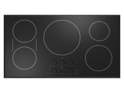 36" Café Built-In Touch Control Induction Cooktop in Black - CHP90361TBB