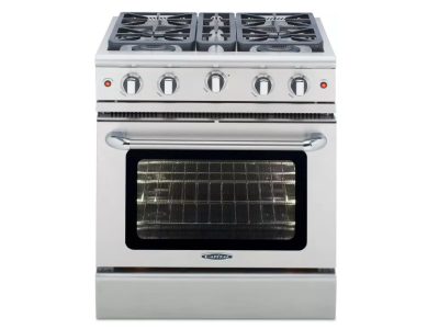 30" Capital 4.9 Cu. Ft. Precision Series Freestanding Gas Range with 4 Sealed Burners - MCR304-N 