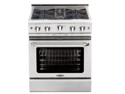 30" Capital 4.9 Cu. Ft. Culinarian Series FreeStanding Gas Range with 4 Burners - MCOR304-N