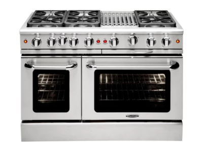 48" Capital 4.9 Cu. Ft. Precision Series Freestanding Gas Range with 6 Sealed Burners- MCR486B-N