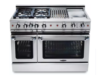 48" Capital 4.6 Cu. Ft. Precision Series Freestanding Gas Range with 8 Sealed Burners- GSCR488-N