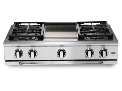 36" Capital Precision Series Gas Rangetop with 5 Sealed Burners - GRT364G-N