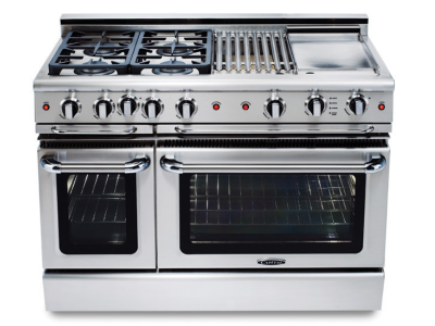48" Capital 4.6 Cu. Ft. Precision Series Freestanding Gas Range with 6 Sealed Burners- GSCR484W-N