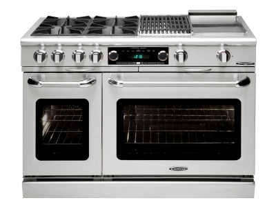 48" Capital 5.4 cu. ft. Connoisseurian Series Pro-Style Dual Fuel Range with 8 Open Burners- COB488-N
