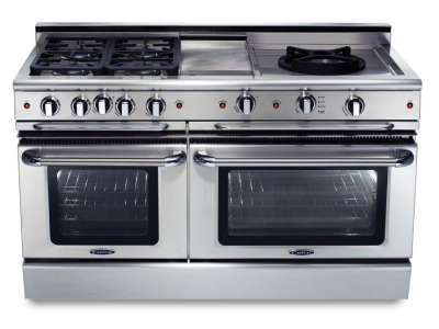 60" Capital Precision Series Pro-Style Gas Range with 4 Sealed Burners - GSCR604BW-N