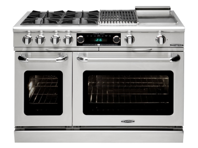 48" Capital 5.4 cu. ft. Connoisseurian Series Pro-Style Dual Fuel Range with 4 open Burners - COB484BG-N