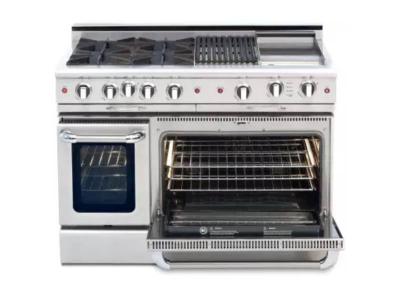 48" Capital 4.6 Cu. ft. Culinarian Series Pro-Style Gas Range - CGSR488-N