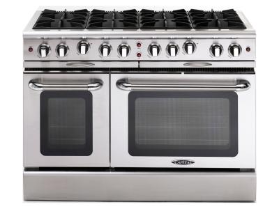 48" Capital Culinarian Series Freestanding Gas Range With 8 Open Burners - MCOR488-N