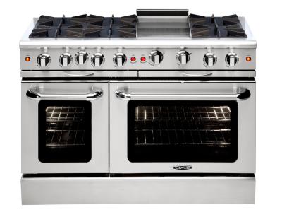 48" Capital Culinarian Series Freestanding Gas Range With 6 Open Burners - MCOR486G-N