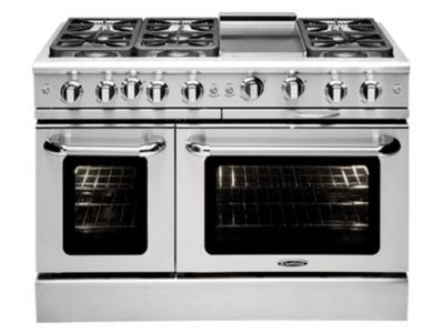 48" Capital Precision Series Freestanding Gas Range With 6 Sealed Burners - GSCR486G-N