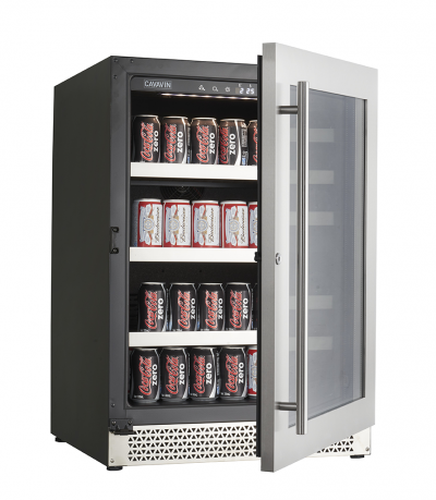 24" Cavavin Single Zone Counter Depth Beverage Center with 5.0 PI Capacity - V050BVC