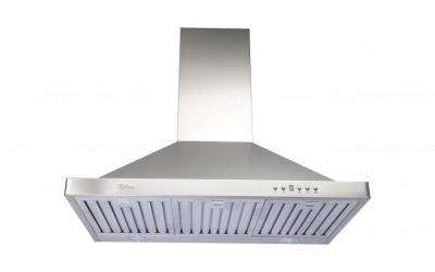 24"Cyclone Alito Collection Wall Mount Range Hood With Stainless Steel Baffle Filters - SCB50024