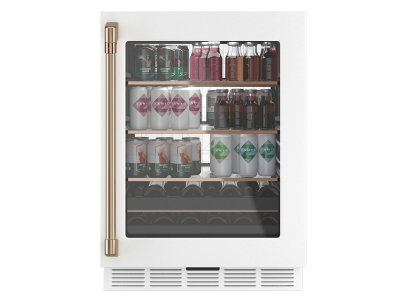 24" Café 5.1 Cu. Ft. Beverage Centre with Electronic Control in Matte White - CCP06BP4PW2
