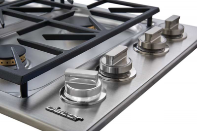 30" Dacor Professional Gas Cooktop with 4 Sealed Burners - HDCT304GS/LP  
